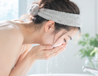 正しい洗顔・クレンジングを行うステップのイメージ