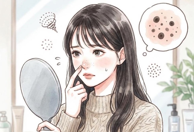 抜け毛の悩みを抱える女性のイメージ